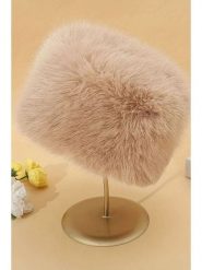 Lucky Bees Czapka w kolorze beżowym rozmiar: onesize. Brązowe czapki Lucky Bees, bez wzorów, z futra. Za 139.20 zł.