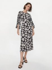Weekend Max Mara Sukienka codzienna Yellow 2415621071 Granatowy Regular Fit. Niebieskie sukienki Weekend Max Mara, na co dzień, s, bez wzorów, z wiskozy, bez kołnierzyka, bez ramiączek, proste. Za 589.99 zł.
