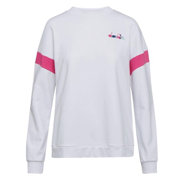 Bluza damska DIADORA L.SWEATSHIRT CREW SPOTLIGHT. Czarne bluzy Diadora, l, bez wzorów, z bawełny, bez kaptura. Za 69.99 zł.