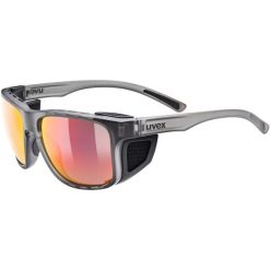 Okulary turystyczne UVEX Sportstyle 312. Szare okulary przeciwsłoneczne UVEX, bez wzorów, sportowe. Za 254.81 zł.