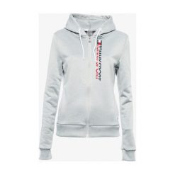 Tommy Sport Bluza Rozpinana Z Kapturem Zip Vertical Logo , szary, rozmiar M. Szare bluzy TOMMY HILFIGER, m, z aplikacjami, z elastanu, z kapturem. W wyprzedaży za 319.99 zł.