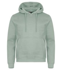 Clique Bluza z kapturem Miami z bawełny i poliestru z recyklingu – Sage Green. Zielone bluzy CLIQUE, m, bez wzorów, z bawełny, z kapturem. Za 166.52 zł.