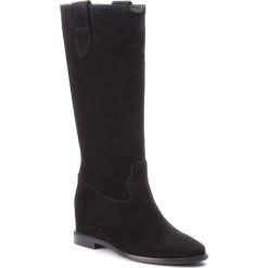 Kozaki TWINSET - Stivaletto CA8TCA Nero 00006. Czarne kozaki Twinset, ze skóry, bez obcasa, na obcasie, bez zapięcia. W wyprzedaży za 869.00 zł.