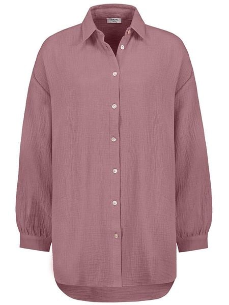 Sublevel Bluzka w kolorze szaroróżowym rozmiar: S/M. Różowe bluzki Sublevel, m, bez wzorów, z bawełny, bez kołnierzyka, bez ramiączek. Za 74.28 zł.