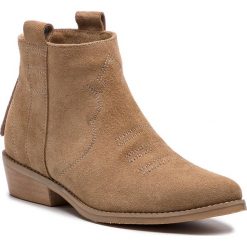 Botki L37 - Flashback SW15 Brown. Brązowe botki L37, bez wzorów, z materiału, bez obcasa, bez zapięcia. W wyprzedaży za 369.00 zł.