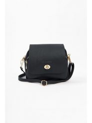 Lia Biassoni Skórzana torebka w kolorze czarnym - 23 x 20 x 9 cm rozmiar: onesize. Czarne torby na ramię Lia Biassoni, bez wzorów, z materiału, na ramię, bez dodatków. Za 260.99 zł.