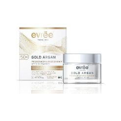 Evree Gold Argan 50+ Krem do twarzy przeciwzmarszczkowy na dzień i noc 50ml. Kremy do twarzy Evree. Za 31.92 zł.