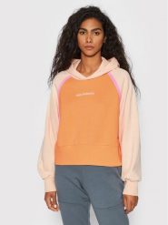 New Balance Bluza WT21501 Pomarańczowy Relaxed Fit. Brązowe bluzy New Balance, m, bez wzorów, z bawełny, bez kaptura. Za 209.99 zł.