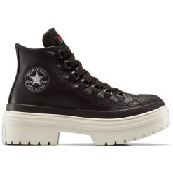 Buty sportowe Converse Chuck Taylor As Lugged Heel. Brązowe obuwie sportowe Converse, ze skóry, bez zapięcia, na fitness i siłownię. Za 690.00 zł.