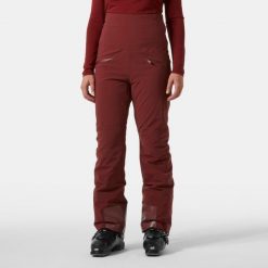 Spodnie narciarskie dla kobiet Helly Hansen Alphelia Hi Waist. Czerwone spodnie narciarskie Helly Hansen, bez wzorów, narciarskie. W wyprzedaży za 1,207.50 zł.