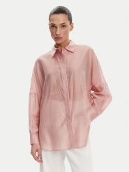 ACCESS FASHION Koszula 53-7068-104 Różowy Loose Fit. Czerwone koszule ACCESS FASHION, l, bez wzorów, z lyocellu, bez kołnierzyka, bez ramiączek. Za 259.99 zł.