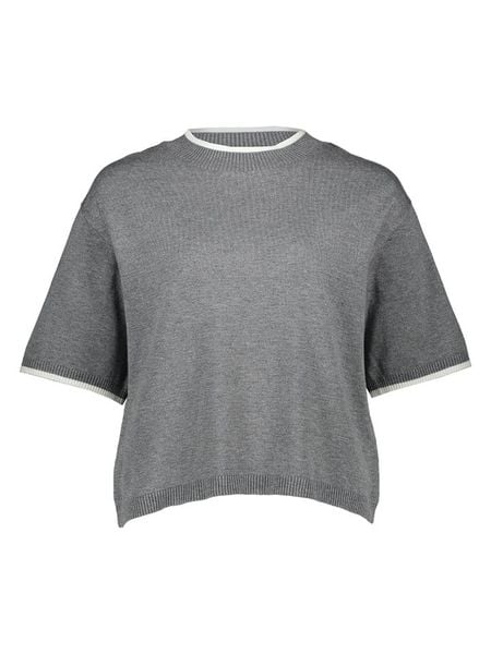 More & More Sweter w kolorze szarym rozmiar: 40. Szare swetry More & More, bez wzorów, bez ramiączek. Za 119.95 zł.