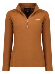 Geographical Norway Bluza polarowa w kolorze jasnobrązowym rozmiar: XXL. Brązowe bluzy Geographical Norway, xxl, bez wzorów, z polaru, bez kaptura. Za 54.45 zł.