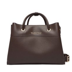 Torebka Valentino. Brązowe torebki klasyczne Valentino, bez wzorów, bez dodatków. Za 559.99 zł.