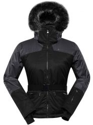 Alpine Pro Kurtka narciarska "Olada" w kolorze czarnym rozmiar: XL. Czarne kurtki narciarskie Alpine Pro, m, bez wzorów, z tkaniny, bez kaptura, narciarskie. Za 829.95 zł.