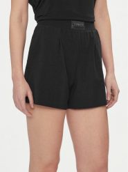 Calvin Klein Underwear Szorty materiałowe 000QS7132E Czarny Relaxed Fit. Czarne szorty Calvin Klein Underwear, bez wzorów, z bawełny. Za 129.99 zł.