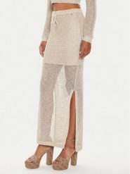 Guess Spódnica maxi Morgen W4YD1L Z37G0 Szary Regular Fit. Szare spódnice Guess, l, z aplikacjami, z syntetyku, maxi. Za 299.99 zł.