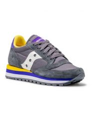 Saucony Sneakersy "Jazz Triple" w kolorze szarym ze wzorem rozmiar: 41. Szare trampki Saucony, bez wzorów, z materiału, bez zapięcia. Za 202.50 zł.