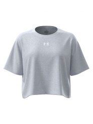 Under Armour Koszulka w kolorze jasnoszarym rozmiar: XL. Szare bluzki Under Armour, xl, bez wzorów, bez kołnierzyka, bez ramiączek. Za 69.99 zł.