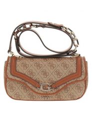 Guess Torebka "Dea" w kolorze beżowo-jasnobrązowym - 21,5 x 11 x 7 cm rozmiar: onesize. Brązowe torby na ramię Guess, z aplikacjami, z materiału, na ramię, bez dodatków. Za 347.99 zł.