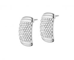 Kolczyki z białego złota z brylantami - 0,59 ct - próba 585. Białe kolczyki Apart, z brylantem, złote. Za 8,990.00 zł.