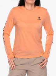 Bluza termoaktywna damska Mons Royale Icon Relaxed LS. Brązowe bluzy Mons Royale, s, bez wzorów, z elastanu, bez kaptura. Za 274.99 zł.