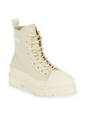 Tommy Hilfiger Botki Tjw Foxing Canvas Boot EN0EN02216 Beżowy. Brązowe botki TOMMY HILFIGER, bez wzorów, z materiału, bez obcasa, na płaskiej podeszwie, bez zapięcia. Za 548.90 zł.