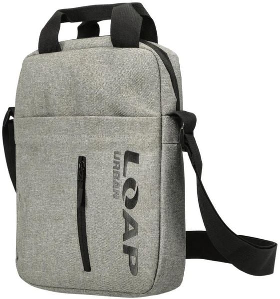 Loap Dorn torba na ramię szara. Szare torby na laptopa Scarpa, bez wzorów, z materiału, na ramię. Za 84.83 zł.