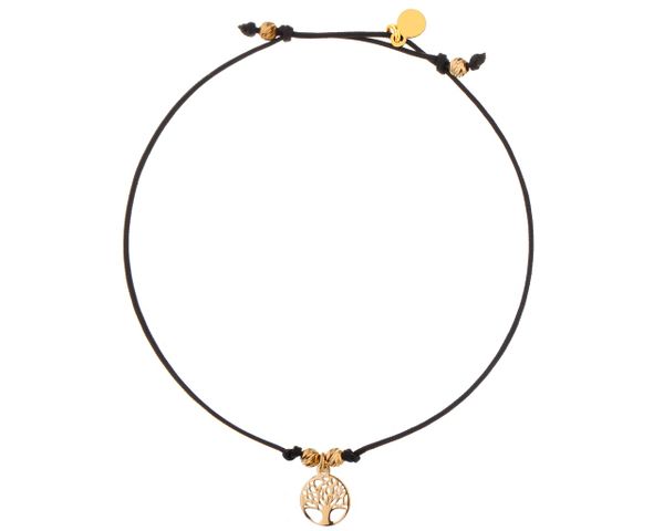 Bransoletka srebrna - drzewko. Szare bransoletki Apart, pozłacane. Za 124.00 zł.