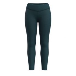 Klasyczne termiczne legginsy damskie z wełny merino Smartwool. Niebieskie legginsy Smartwool, bez wzorów, z wełny. W wyprzedaży za 366.00 zł.