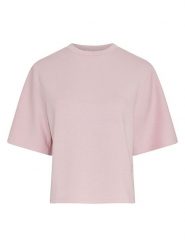 MOSS COPENHAGEN Bluza w kolorze jasnoróżowym rozmiar: L/XL. Różowe bluzy Moss Copenhagen, l, bez wzorów, bez kaptura. Za 149.95 zł.