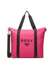 Roxy Torebka C-ROXY-MC-002-08 Różowy. Czerwone shopper Roxy, bez wzorów, z materiału, bez dodatków. Za 159.99 zł.