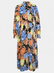 Culture Sukienka letnia Cuvirna 50109701 Żółty Feminine Fit. Żółte sukienki Culture, na lato, l, bez wzorów, z wiskozy, bez kołnierzyka, bez ramiączek. Za 269.99 zł.