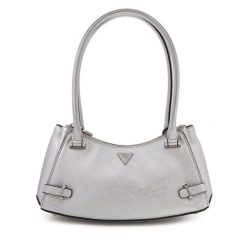 Torebka Guess. Szare torebki klasyczne Guess, z aplikacjami, bez dodatków. Za 589.99 zł.