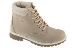 Trapery damskie, Wmn Maverick Mid. Brązowe trapery i śniegowce Fila, z materiału. Za 239.99 zł.