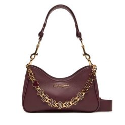 Torebka LOVE MOSCHINO. Czerwone torebki klasyczne Love Moschino, bez wzorów, bez dodatków. Za 1,299.00 zł.