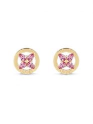 Guess Kolczyki JUBE06 040JW Złoty. Żółte kolczyki Guess, ze stali. Za 189.99 zł.