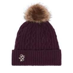 Czapka Liu Jo. Czerwone czapki Liu Jo, bez wzorów. Za 249.99 zł.