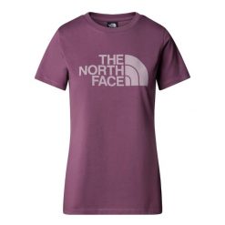 The North Face Koszulka S/S Easy Nf0A8A6D6Wo. Fioletowe koszulki sportowe The North Face, bez wzorów, bez ramiączek. Za 104.99 zł.