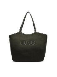 Liu Jo Torebka AF6117 T711A Zielony ciemny. Zielone shopper Liu Jo, bez wzorów, z materiału, bez dodatków. Za 559.99 zł.