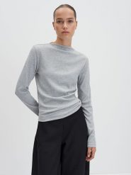 Someday Koszulka w kolorze jasnoszarym rozmiar: 42. Szare bluzki someday., bez wzorów, bez kołnierzyka, bez ramiączek. Za 117.99 zł.