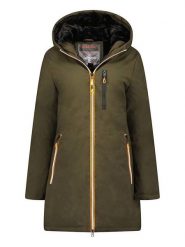 Geographical Norway Parka "Cassim" w kolorze khaki rozmiar: XXL. Brązowe parki Geographical Norway, xxl, bez kaptura. Za 237.73 zł.