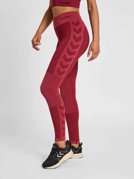 Damskie legginsy mid-rise Hummel Clea. Brązowe legginsy Hummel, xs, bez wzorów, z dzianiny. Za 198.00 zł.