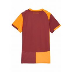 Damska koszulka domowa Galatasaray SK 25/26 PUMA Red Rhythm Intense Orange. Brązowe bluzki Puma, bez wzorów, sportowe, bez kołnierzyka, bez ramiączek. Za 439.00 zł.