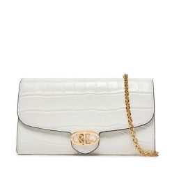 Torebka LAUREN RALPH LAUREN. Białe torebki klasyczne Lauren Ralph Lauren, bez wzorów, bez dodatków. Za 589.99 zł.