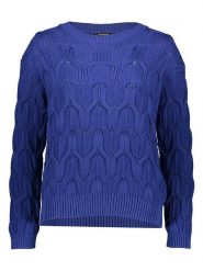 More & More Sweter w kolorze niebieskim rozmiar: 40. Niebieskie swetry More & More, bez wzorów, bez ramiączek. Za 113.90 zł.