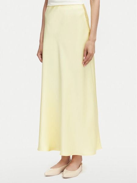 Vero Moda Spódnica maxi Livia 10350079 Żółty jasny Regular Fit. Żółte spódnice Vero Moda, m, bez wzorów, z syntetyku, maxi. Za 115.99 zł.