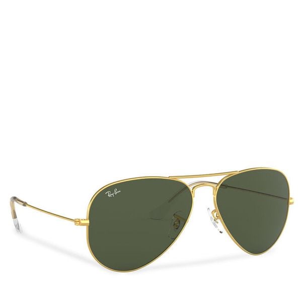 Okulary przeciwsłoneczne Ray-Ban. Zielone okulary przeciwsłoneczne Ray-Ban, bez wzorów. Za 719.99 zł.