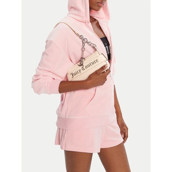 Torebka Juicy Couture. Czerwone torebki klasyczne Juicy Couture, bez wzorów, bez dodatków. Za 269.99 zł.