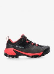 Buty trekkingowe damskie Mammut Sapuen Low GTX. Czarne trekkingi Mammut, z gore-texu, trekkingowe. Za 731.50 zł.